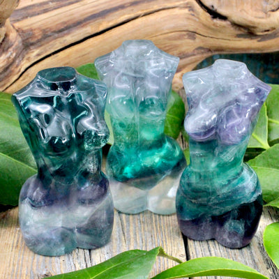 Fluorite Female Torso