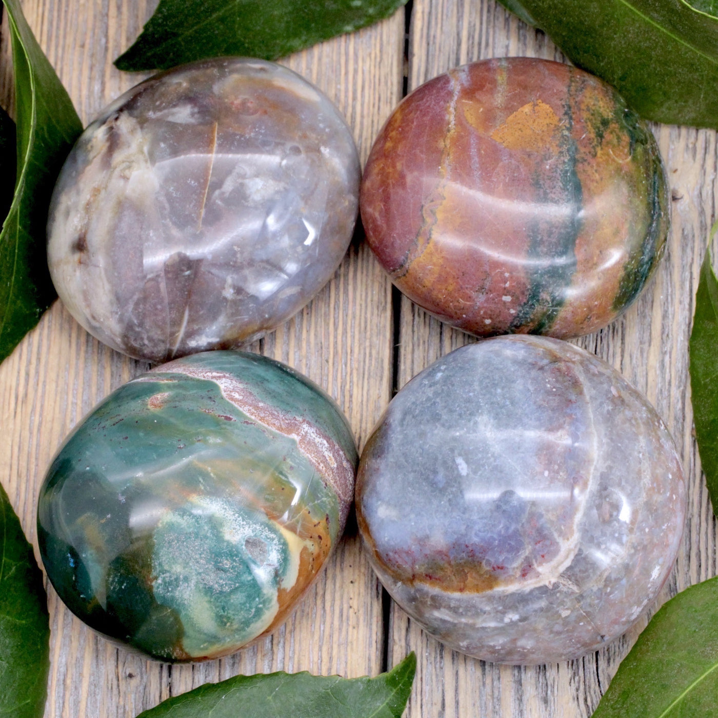 Ocean Jasper Palm Stone