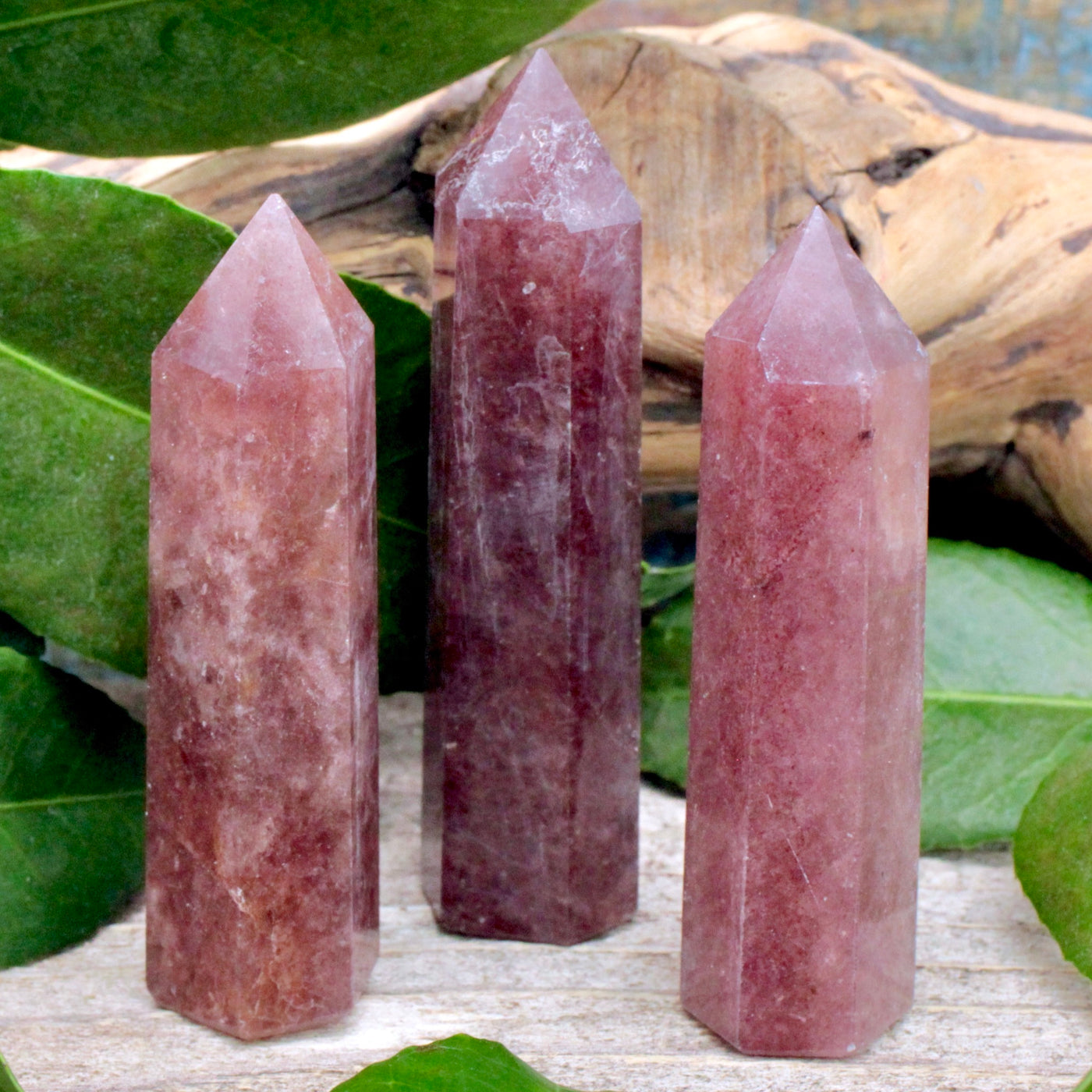 Strawberry Quartz Tower