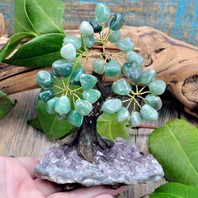 Green Aventurine Gem Tree