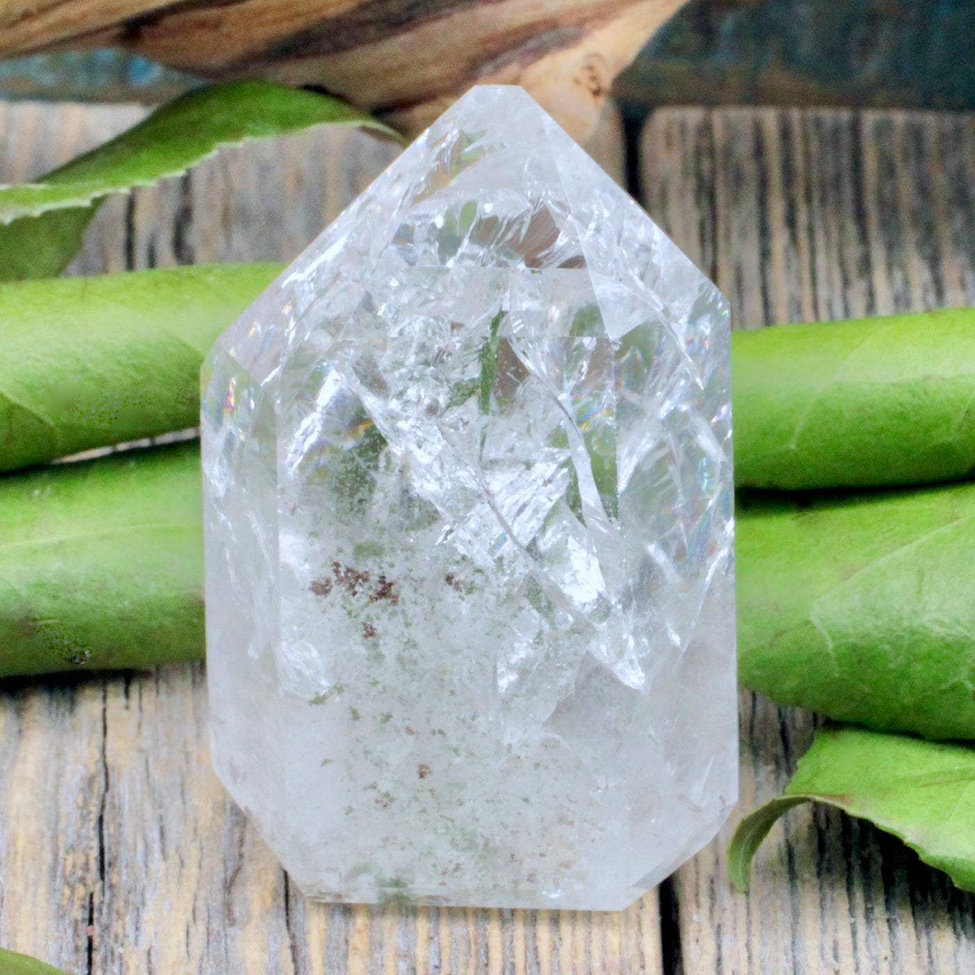 Crackle Quartz Tower