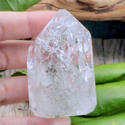 Crackle Quartz Tower