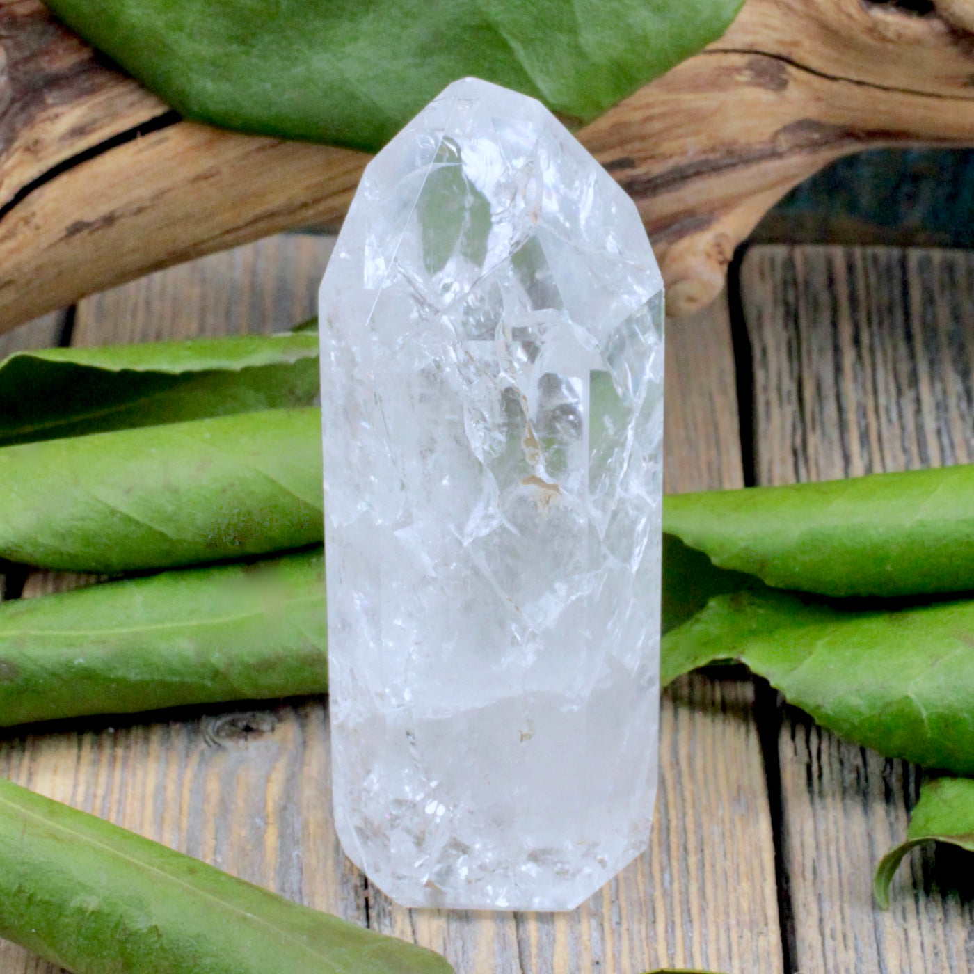 Crackle Quartz Tower