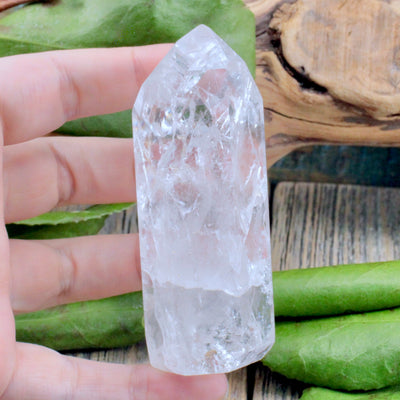 Crackle Quartz Tower