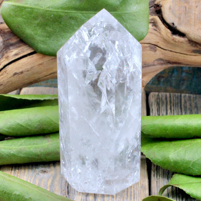 Crackle Quartz Tower