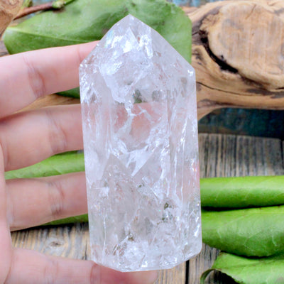 Crackle Quartz Tower