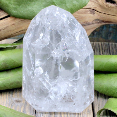 Crackle Quartz Tower