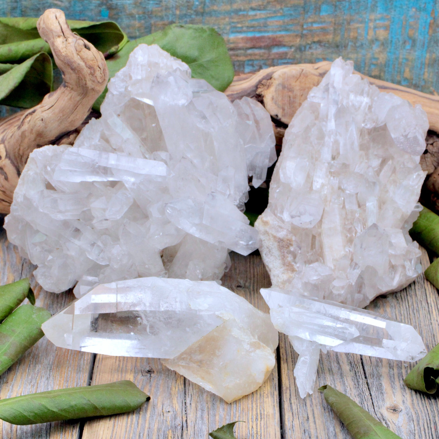 Lemurian Quartz Cluster