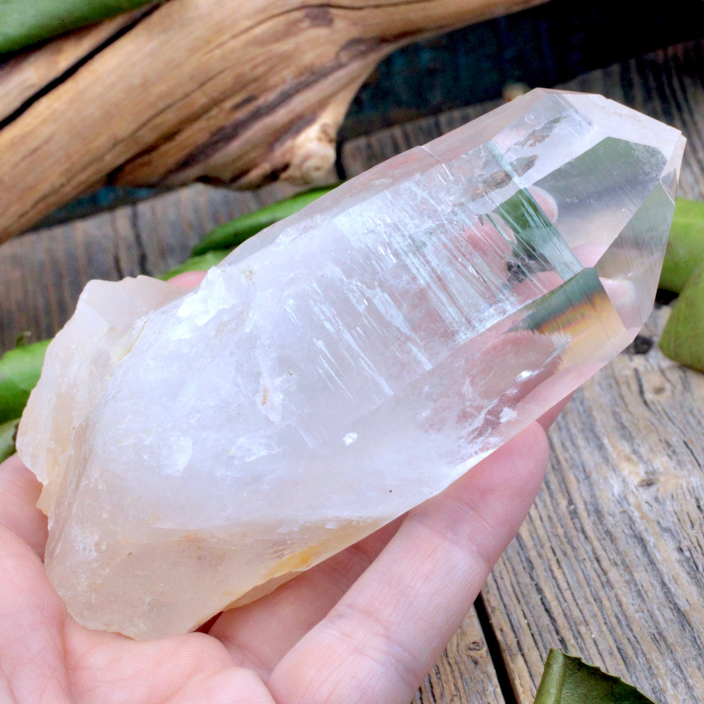 Lemurian Quartz Cluster