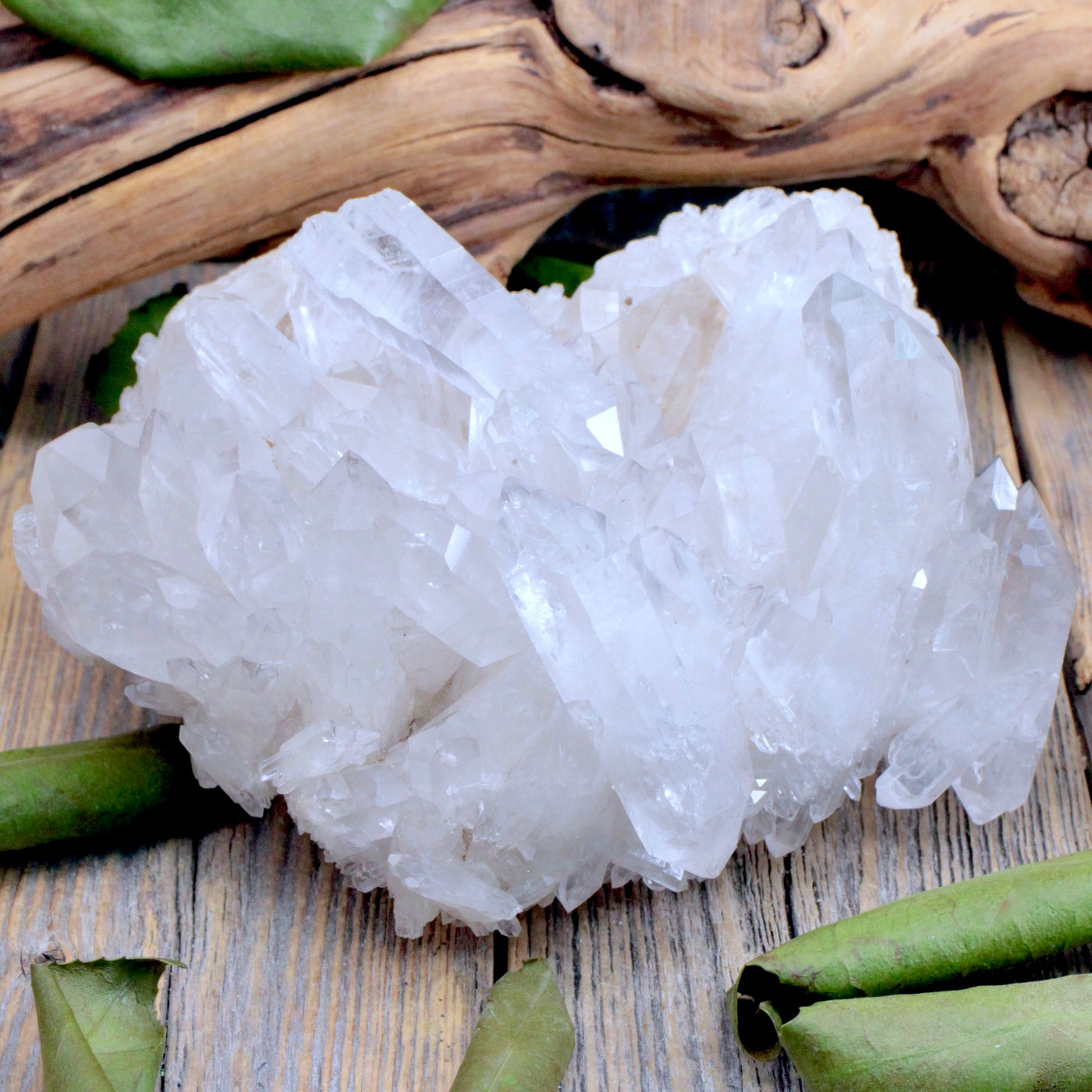 Lemurian Quartz Cluster