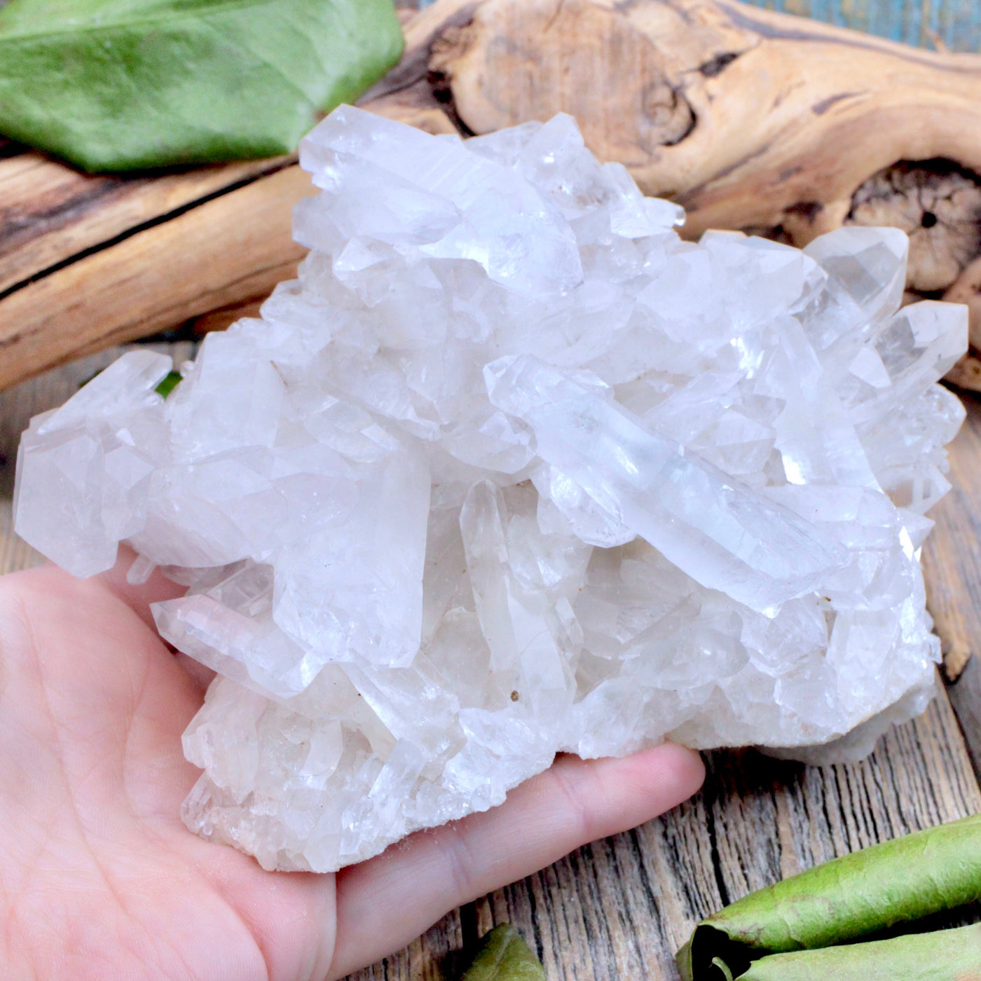 Lemurian Quartz Cluster