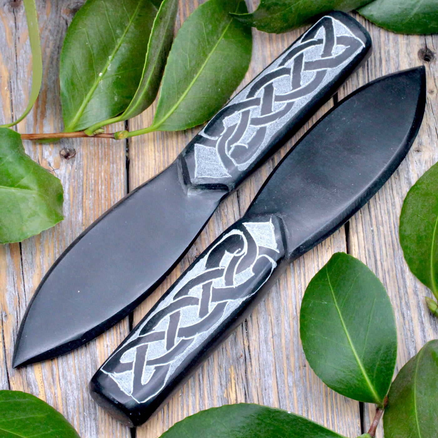 Black Soapstone Athame