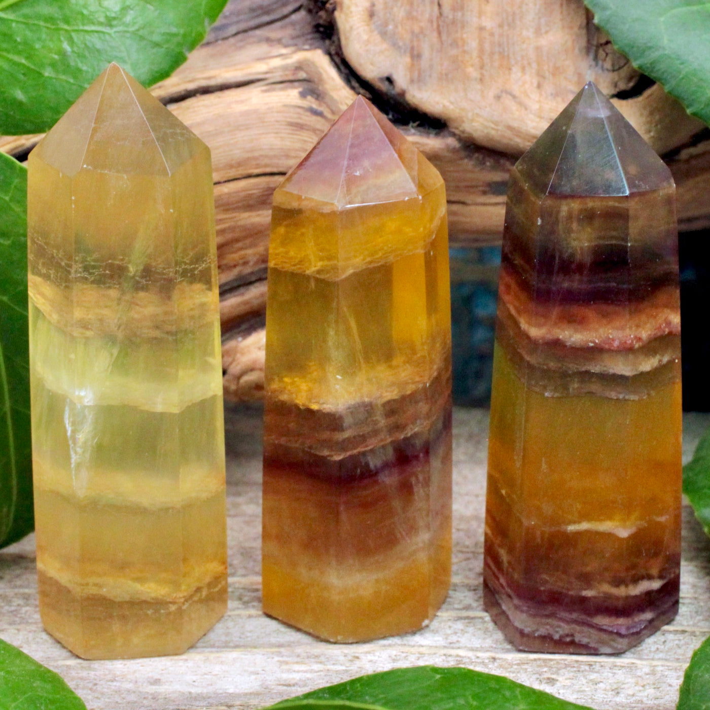 Yellow Fluorite Tower - small