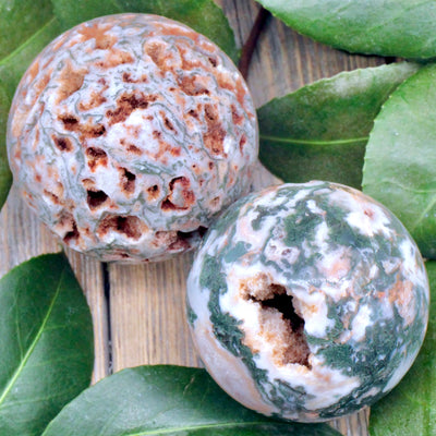 Moss Agate Sphere