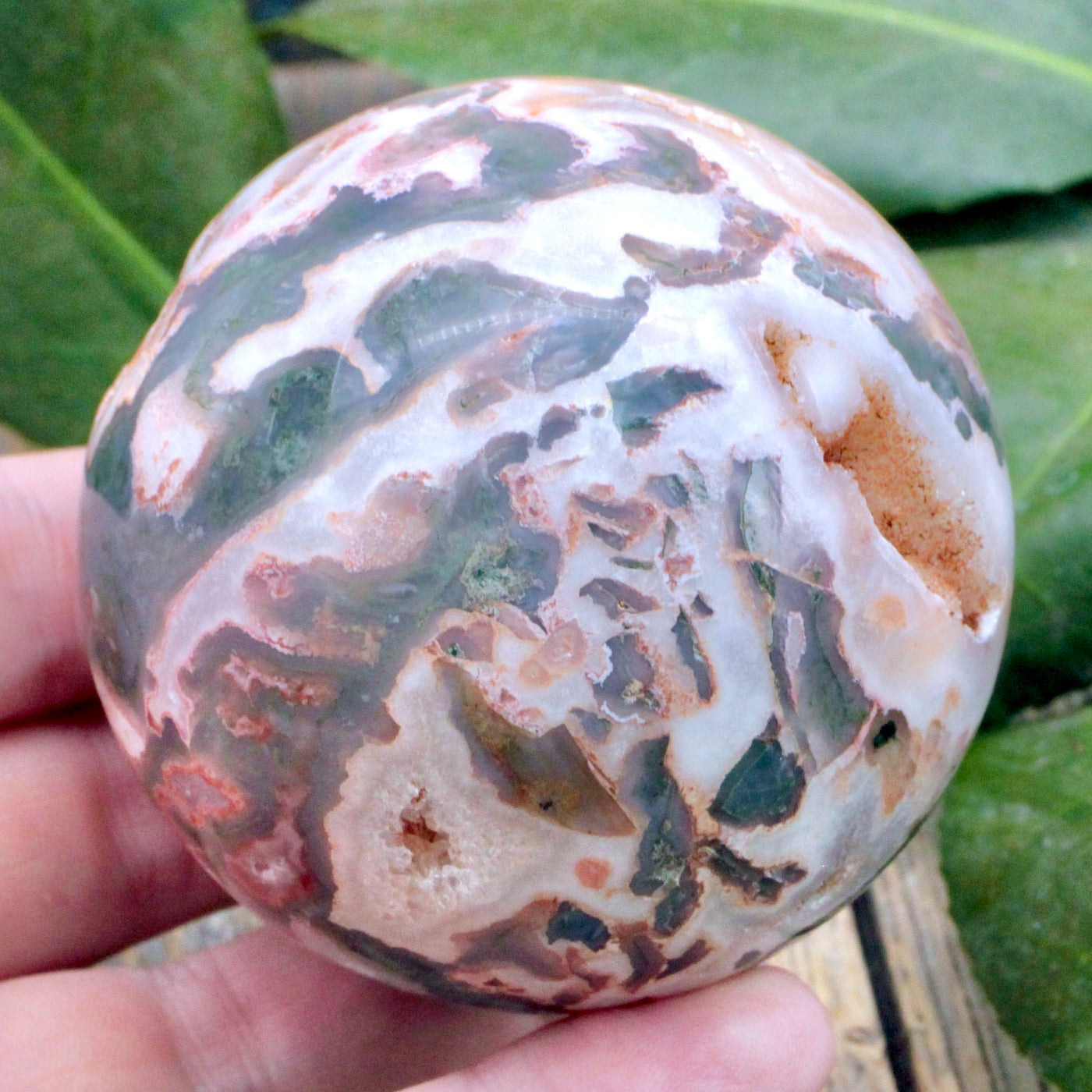 Moss Agate Sphere