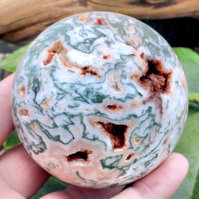 Moss Agate Sphere