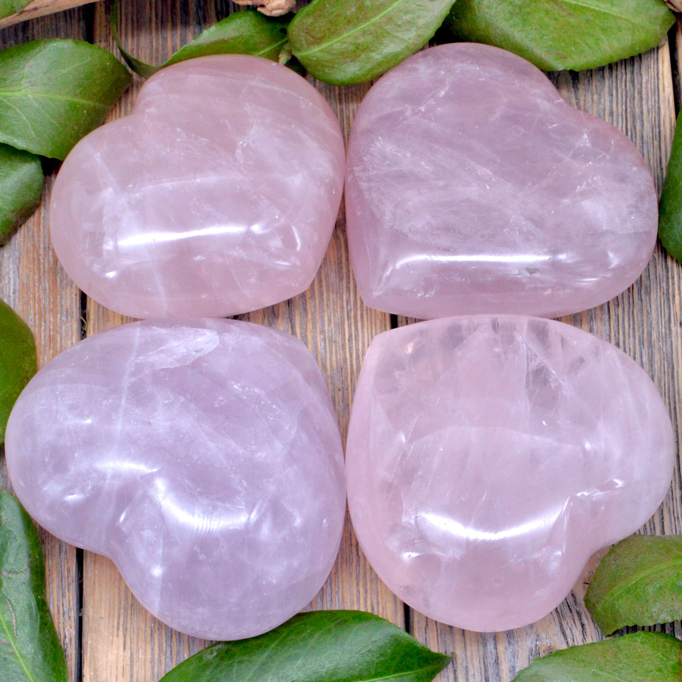 Rose Quartz Heart