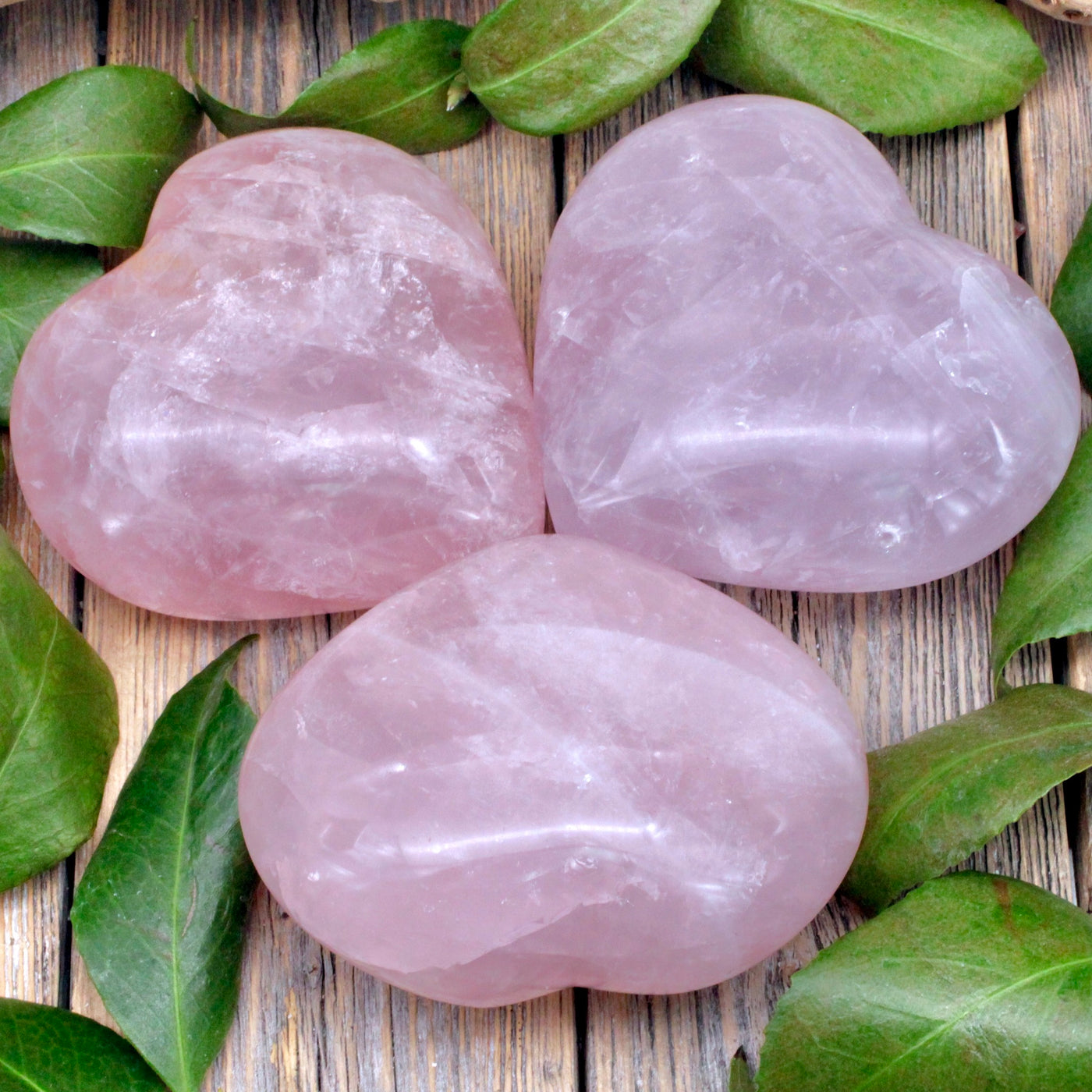 Rose Quartz Heart