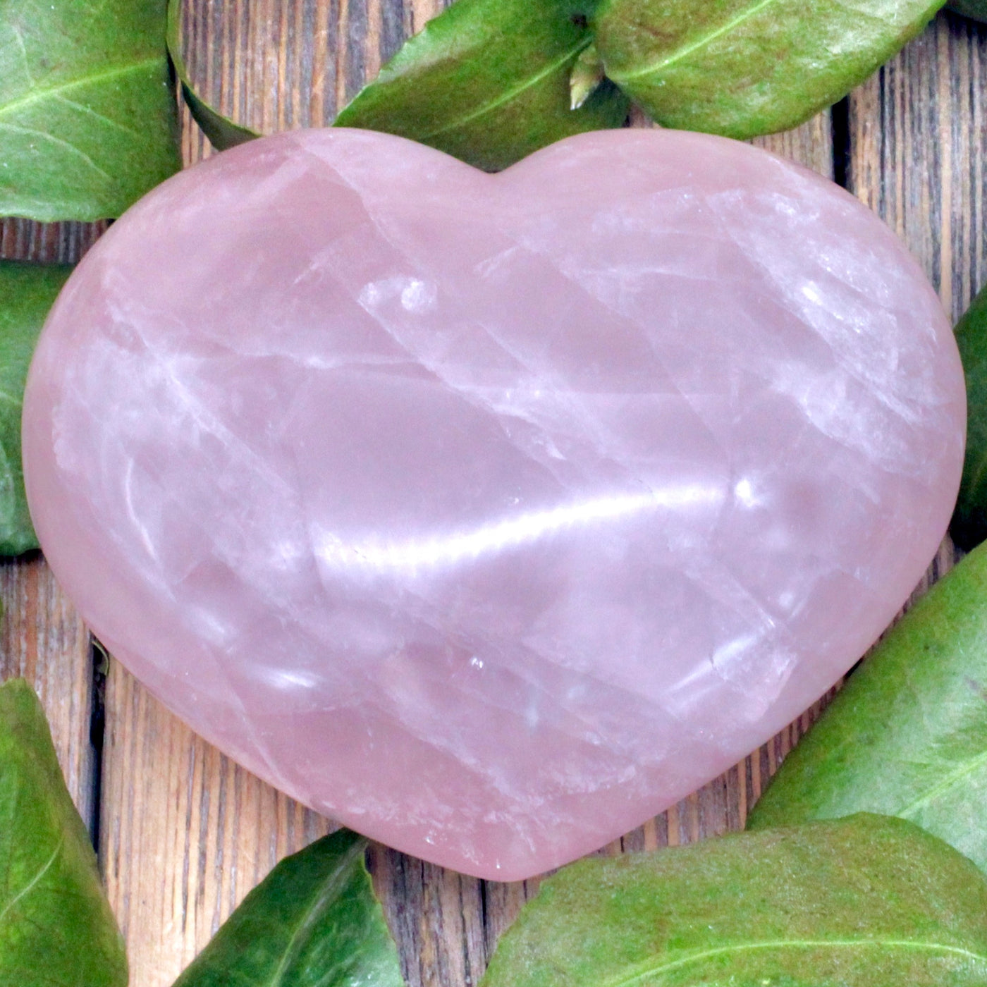 Rose Quartz Heart