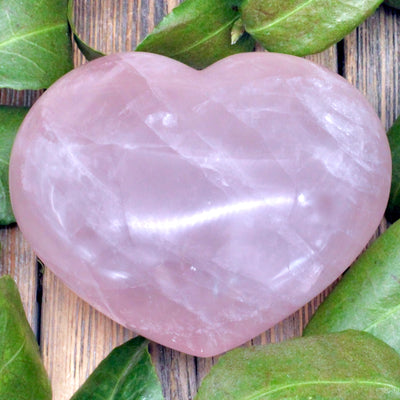 Rose Quartz Heart