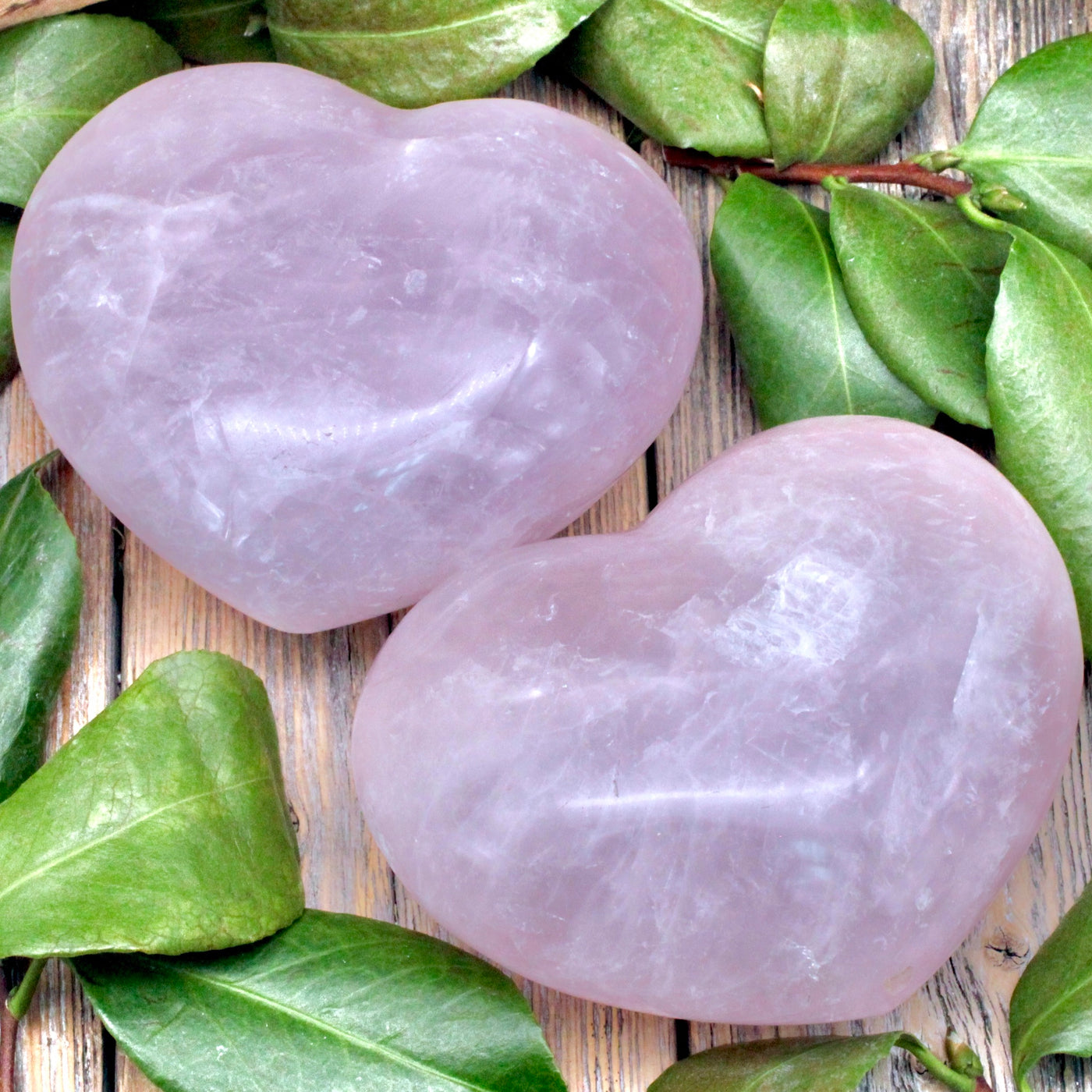 Rose Quartz Heart