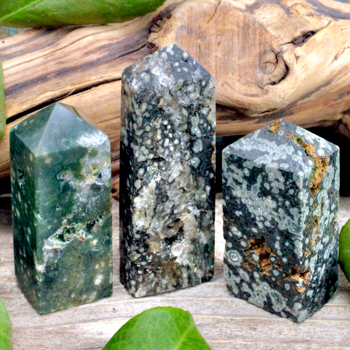 Ocean Jasper Obelisk