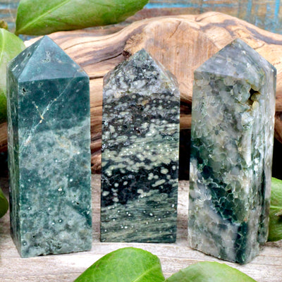 Ocean Jasper Obelisk