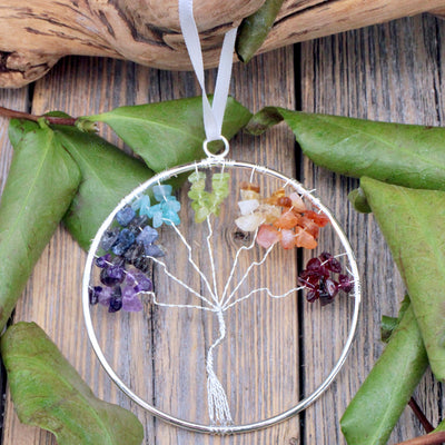 Chakra Tree of Life Ornament