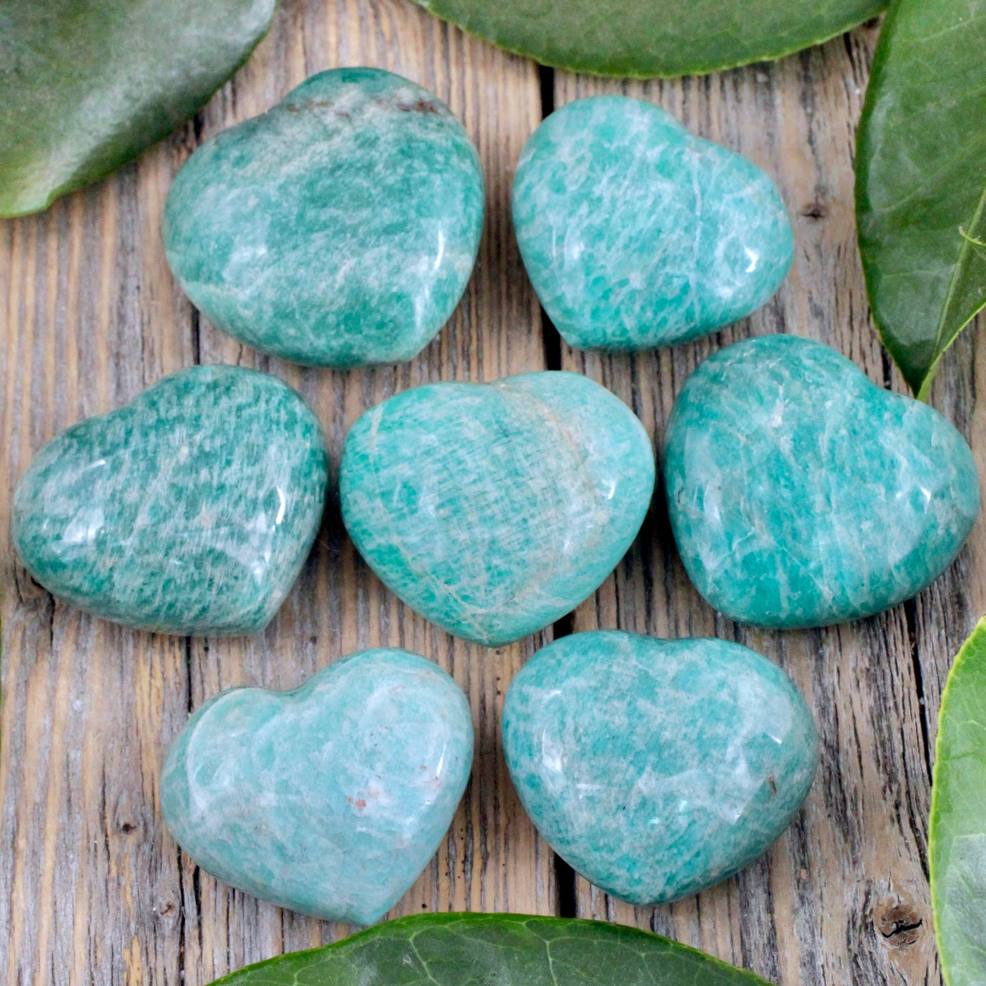 Amazonite Heart