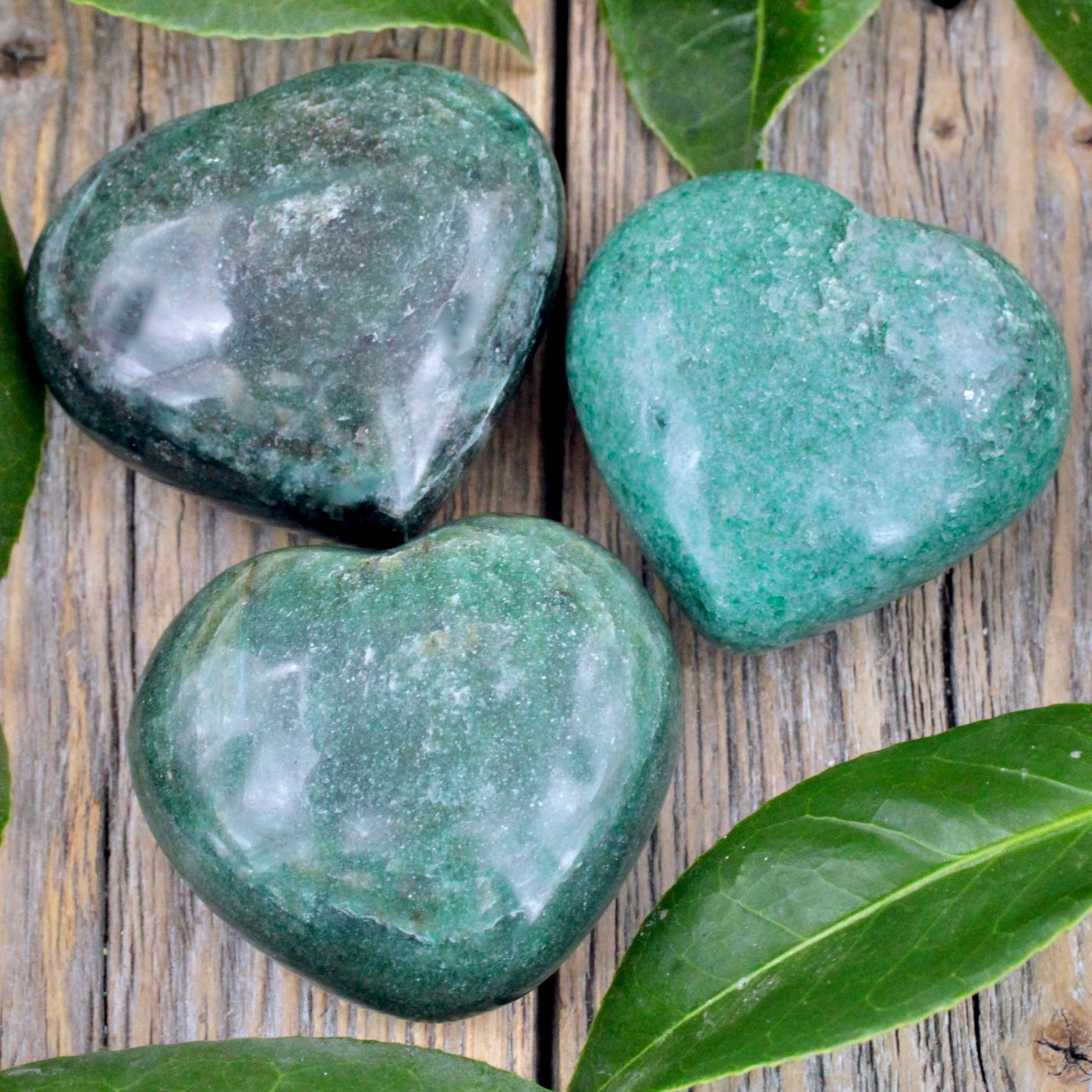 Green Aventurine Heart