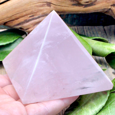 Rose Quartz Pyramid