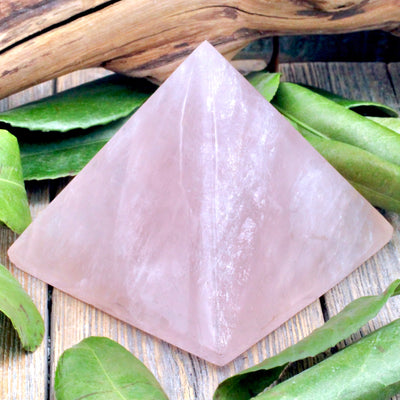 Rose Quartz Pyramid