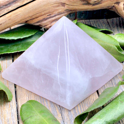 Rose Quartz Pyramid