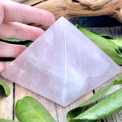 Rose Quartz Pyramid