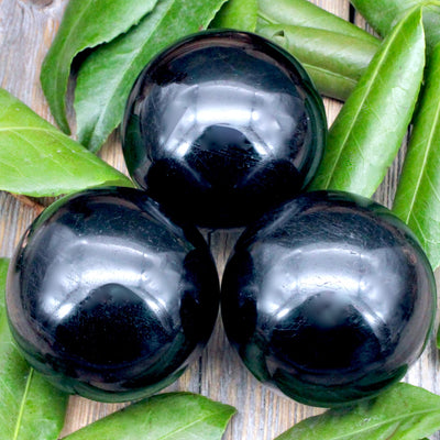 Black Tourmaline Sphere