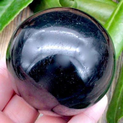 Black Tourmaline Sphere