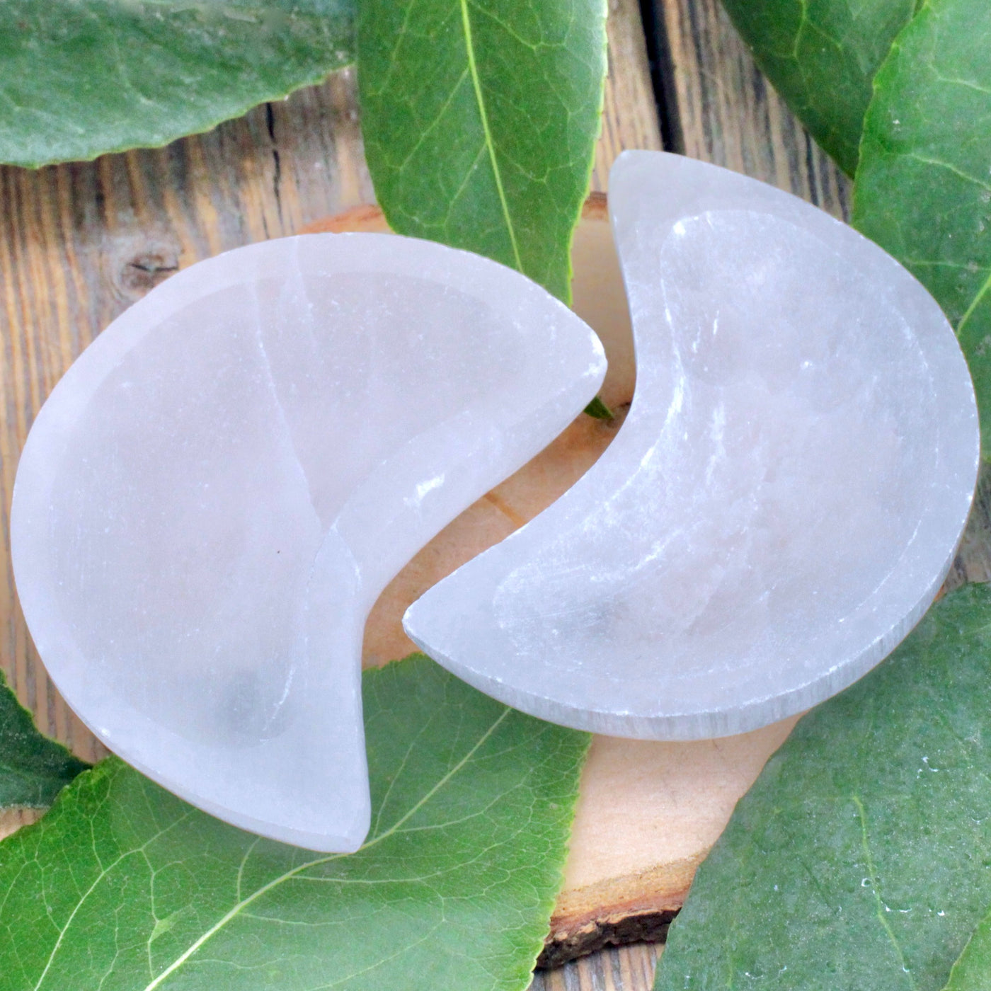 Mini Selenite Moon Bowl