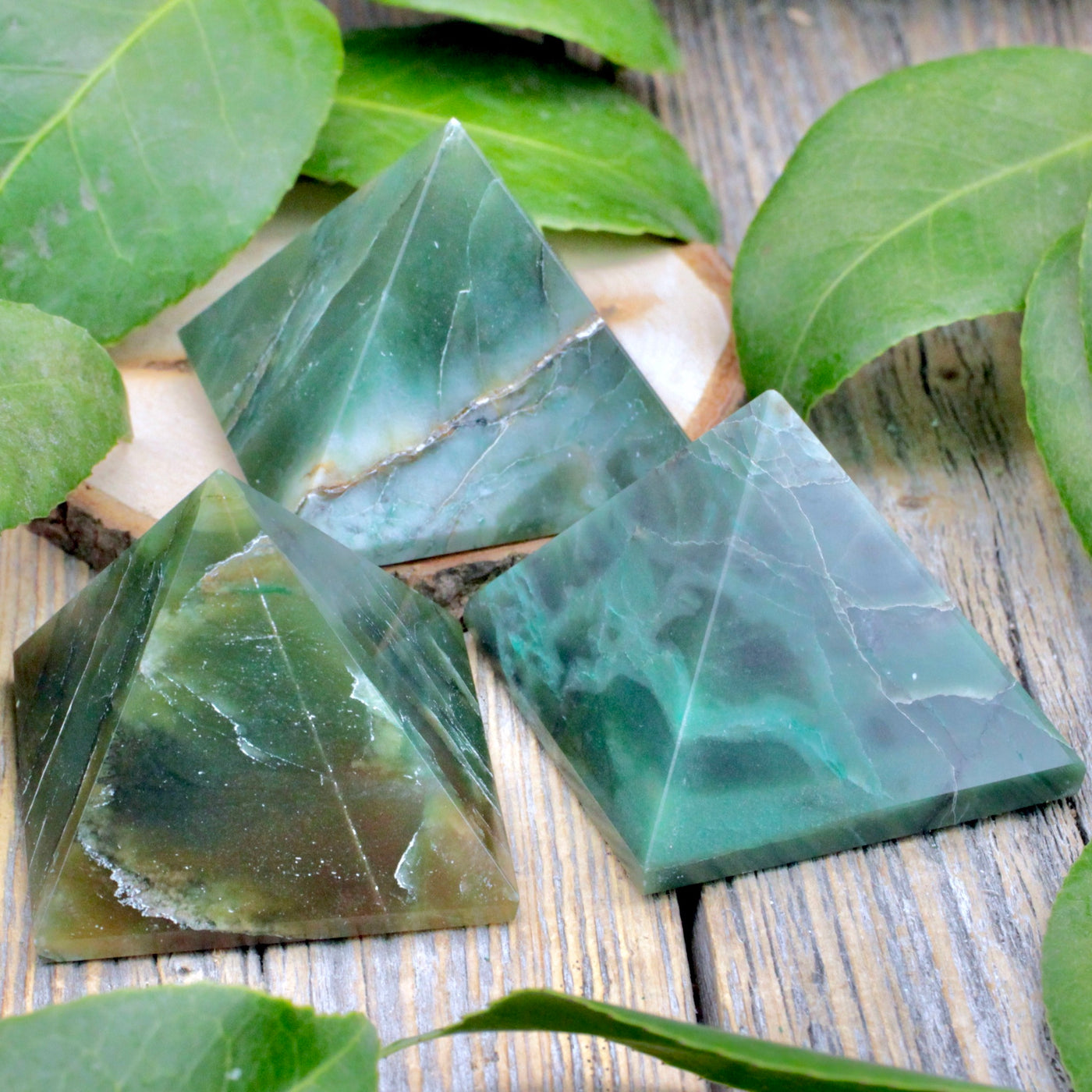 Nephrite Jade Pyramid