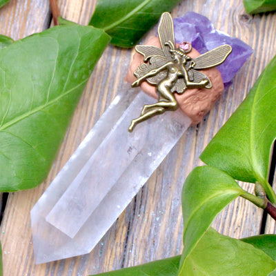 Crystal and Charm Wand