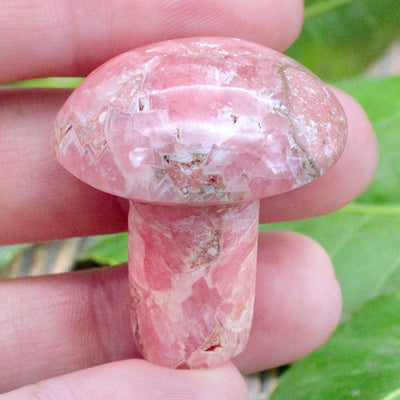 Rhodochrosite Mushroom