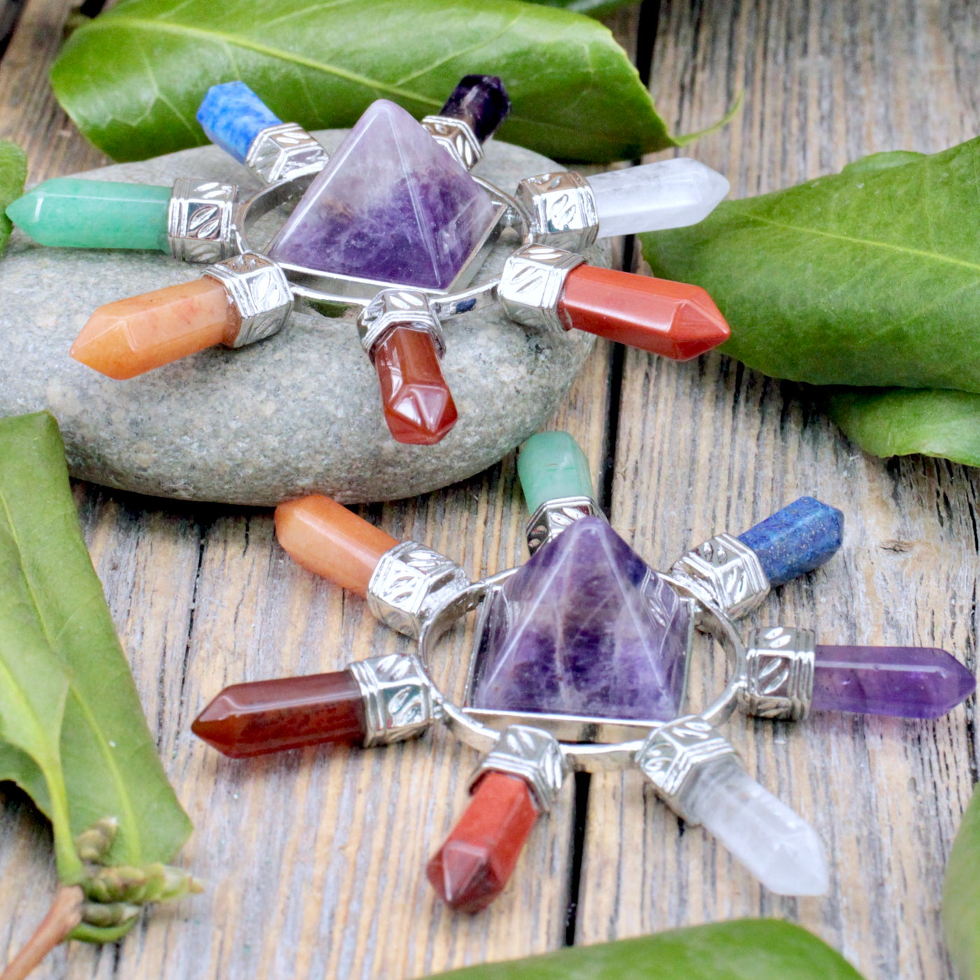 Amethyst and Chakra Stones Generator