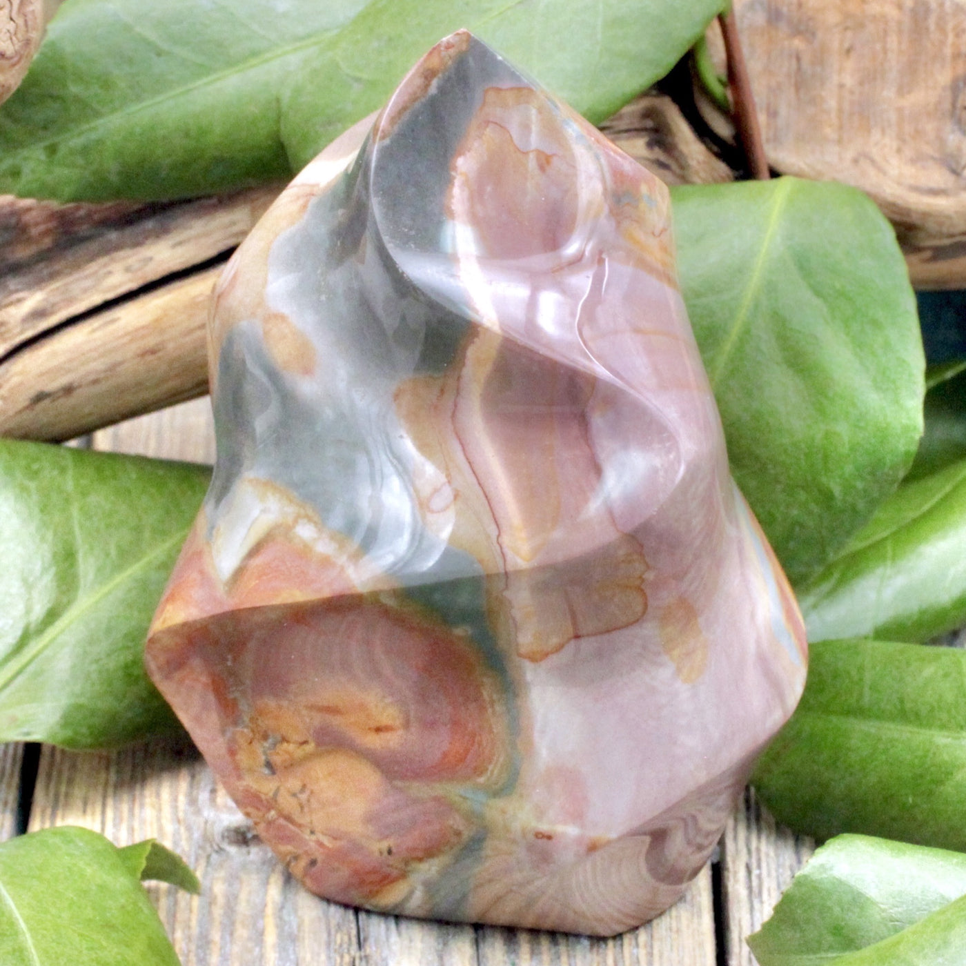 Polychrome Jasper Flame