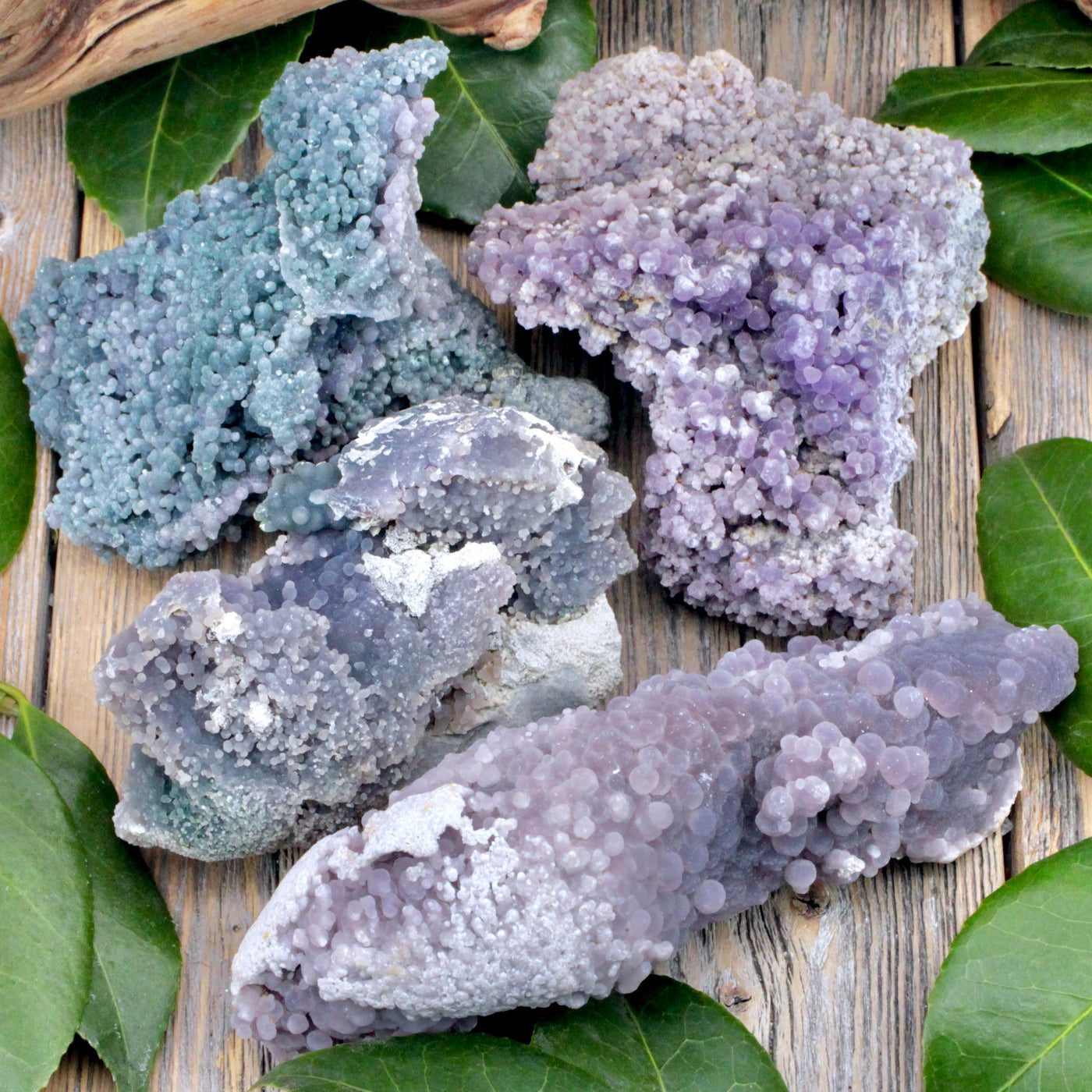 Grape Agate Cluster