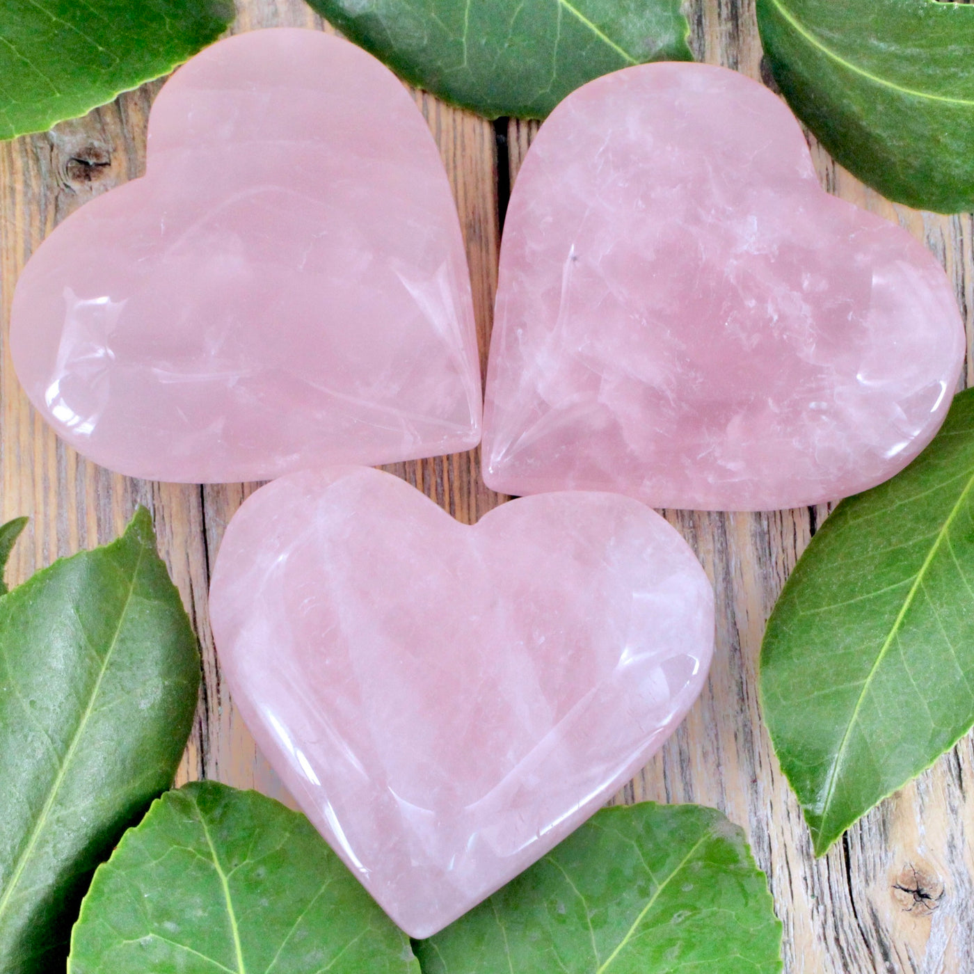 Rose Quartz Heart