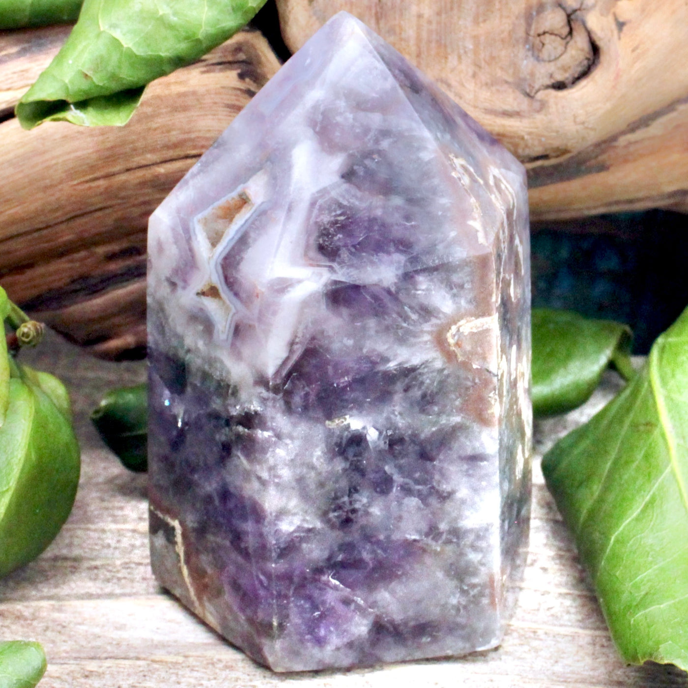 Chevron Amethyst Tower