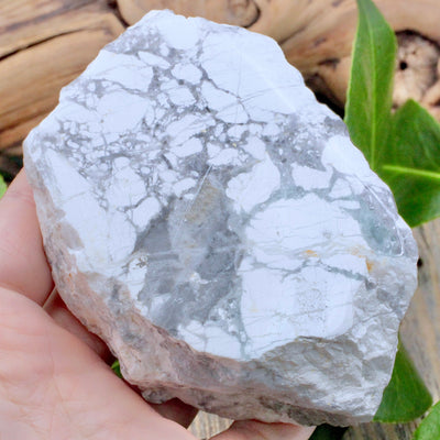 Howlite Half Polish Chunk