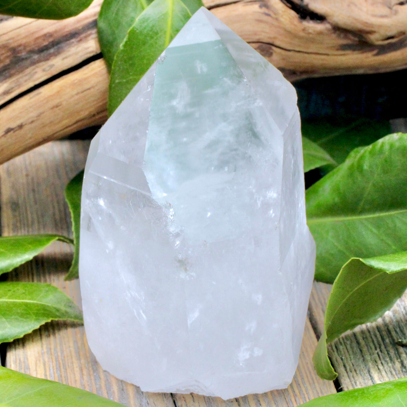 Lemurian Quartz Cut Base