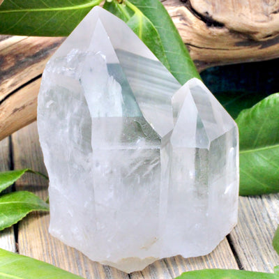 Lemurian Quartz Cut Base