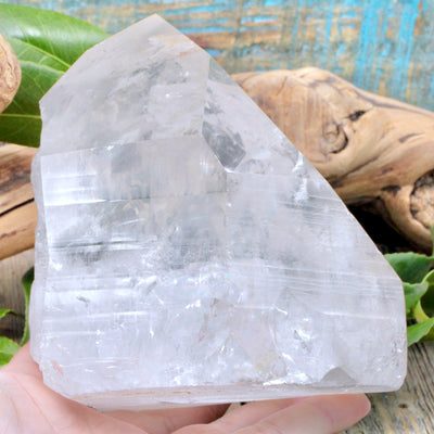 Lemurian Quartz Cut Base