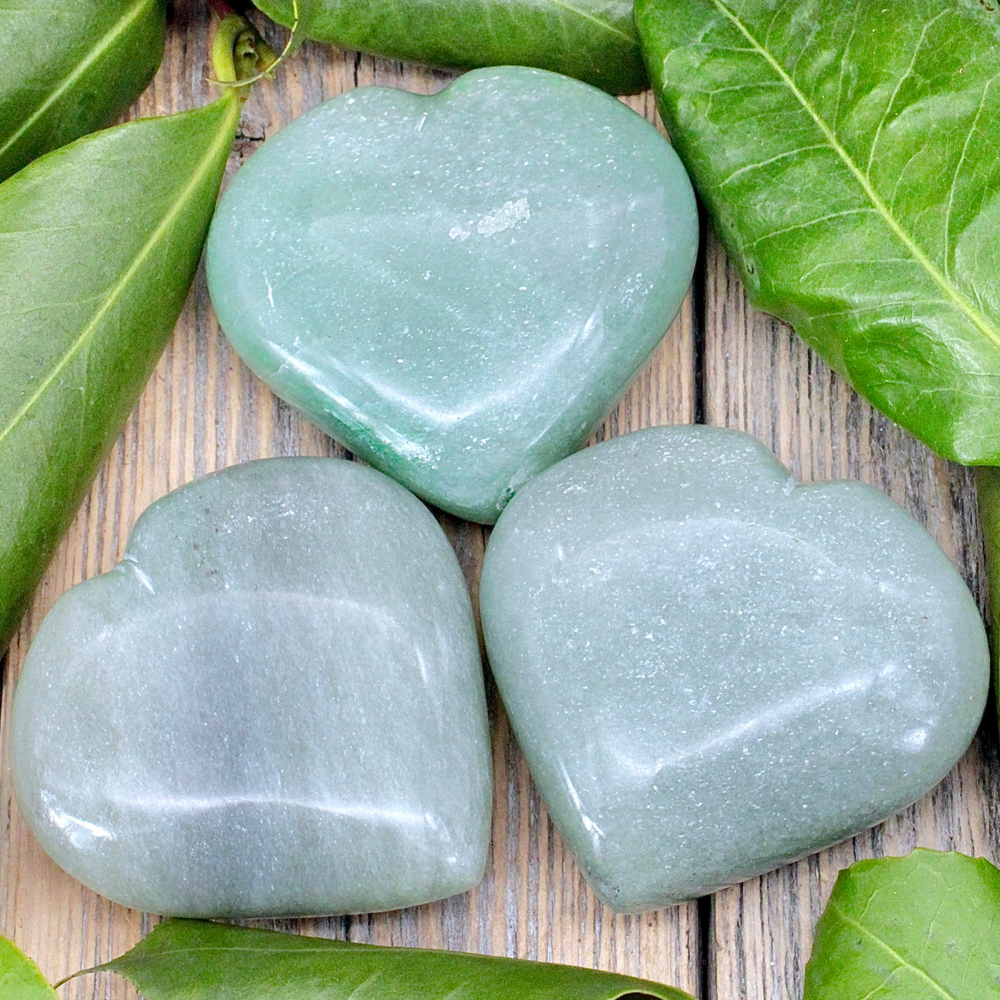 Green Aventurine Heart